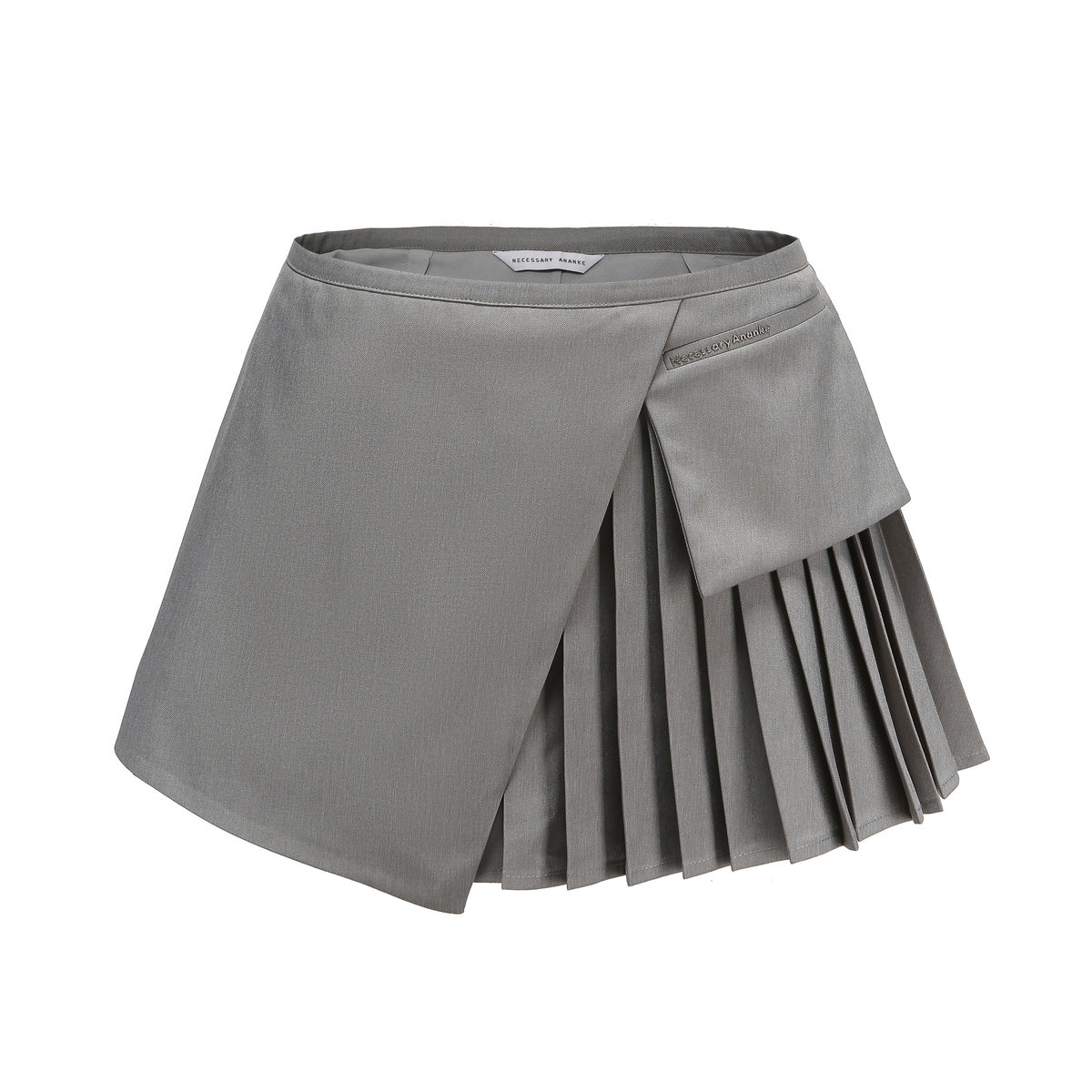 Pleated Mini Skirt