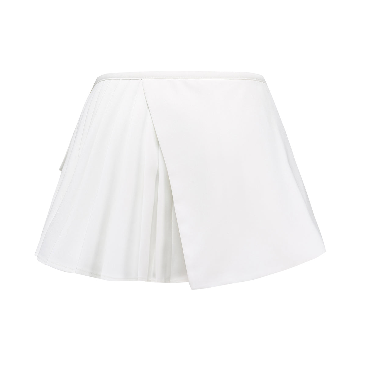 Pleated Mini Skirt