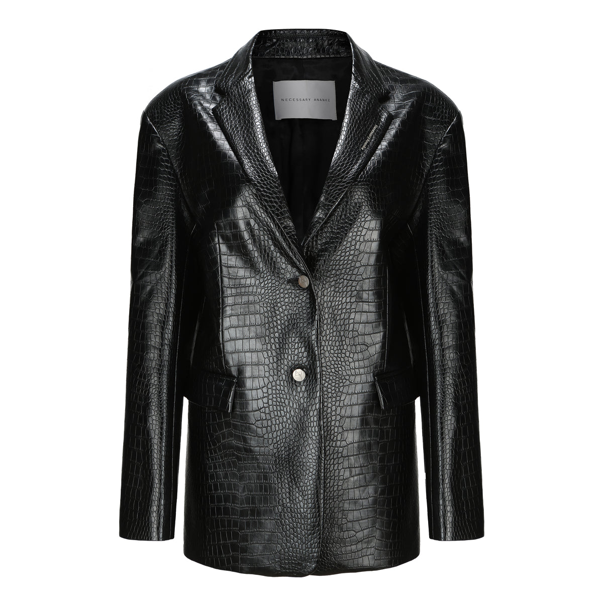 Crocodie Leather Jacket