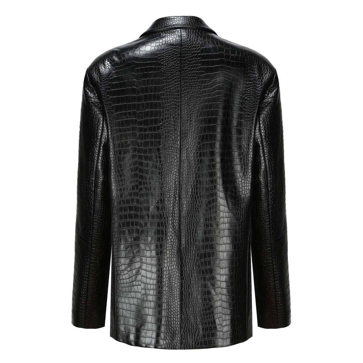 Crocodie Leather Jacket